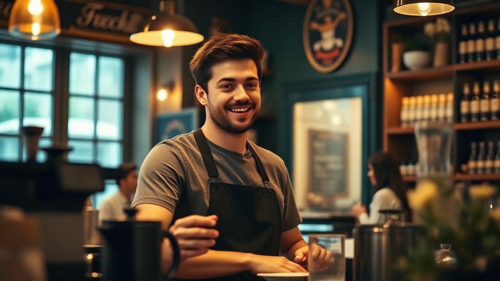 Estudiante latinoamericano trabajando en Irlanda